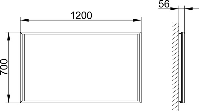 19095013500 Зеркало хрустальное KEUCO Edition 90 - Вид №4