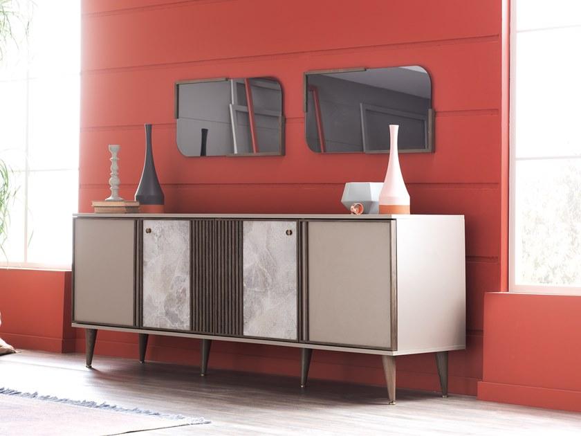 Enza Home Прямоугольное зеркало в настенной раме Praga sun-id-1408818 - Вид №1