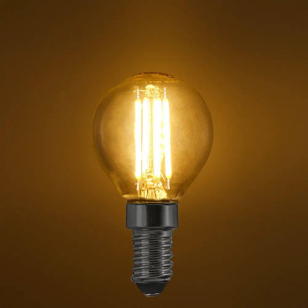 Лампа светодиодная Osram P E14 220/240 В 4 Вт шар 470 лм теплый белый свет 85306978 STLM-2121929  - Вид №2