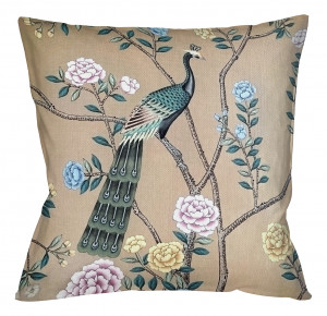 21060718 Интерьерная подушка «Императорский павлин» (версия 5) Object Desire