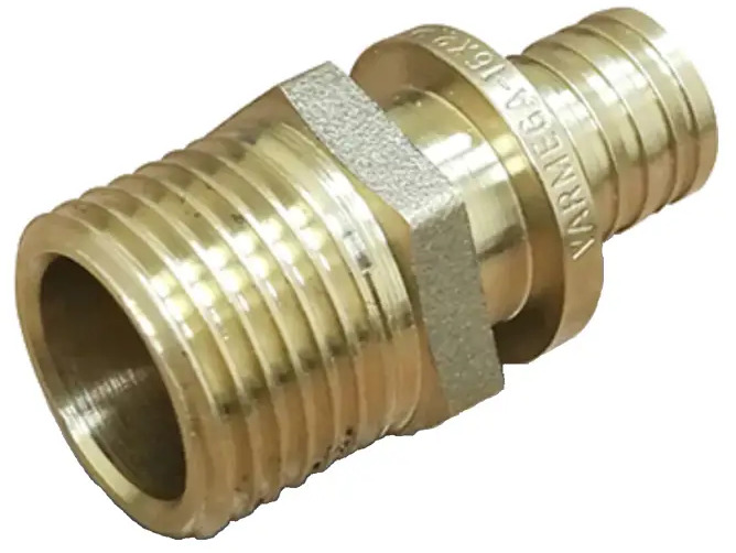 90865617 Переходник Varmega 1/2"x16 мм НР латунь VM51211 STLM-0415141