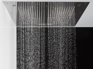 Хромированная латунная насадка для душа с хромотерапией