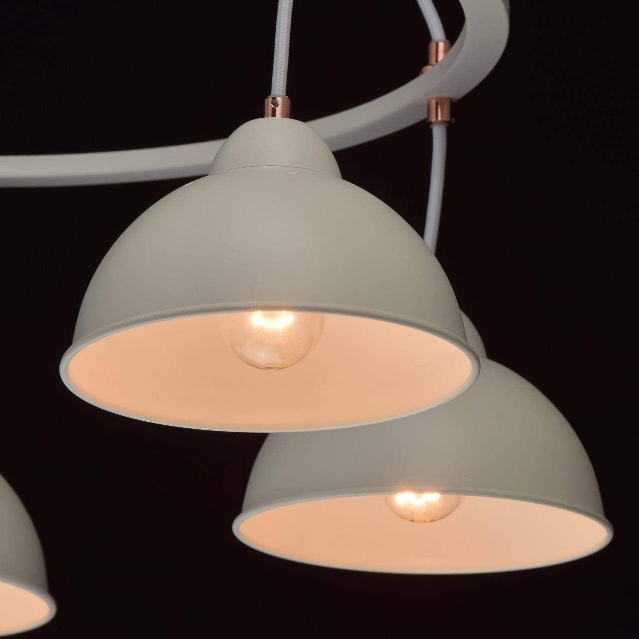 Подвесная люстра MW-Light Формула 2 696010305 MW-LIGHT ДИЗАЙНЕРСКИЕ, ФОРМУЛА 187041 Белый  - Вид №3