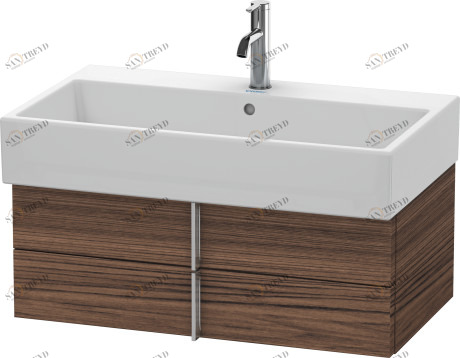VA628702121 Тумбочка подвесная Vero Air #VA6287 784 x 431 мм Орех темный декор Duravit