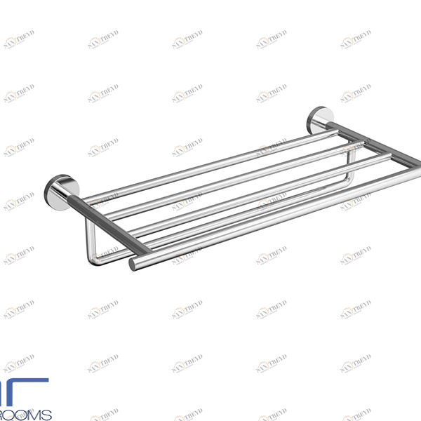ПОЛКА И ПОЛОТЕНЦЕДЕРЖАТЕЛЬ НАСТЕННЫЙ RHIN HOTEL SALGAR Аксессуары для ванной RHIN HOTEL 14694