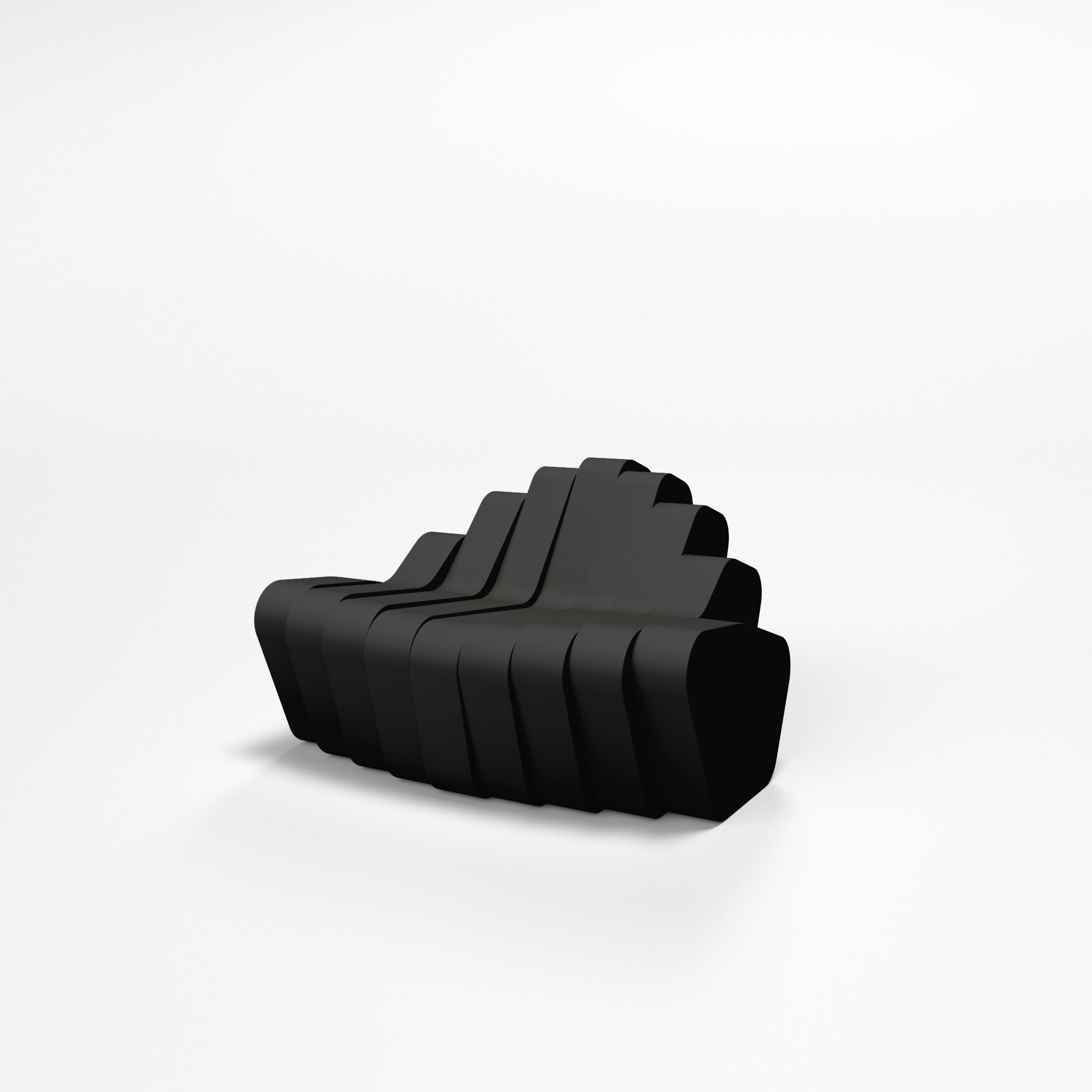 Пенопластовая скамья со спинкой SIXINCH Cliffy ARCH-00009974 - Вид №16