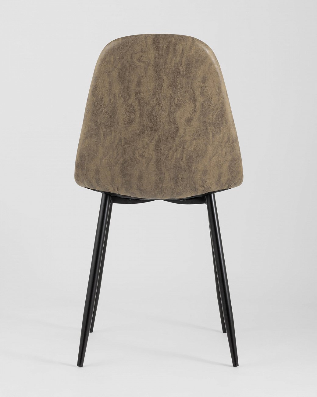 Стул со спинкой коричневый из замши "Валенсия" STOOL GROUP ДИЗАЙНЕРСКИЕ, ИНТЕРЬЕРНЫЕ 00-3946145 Коричневый  - Вид №5