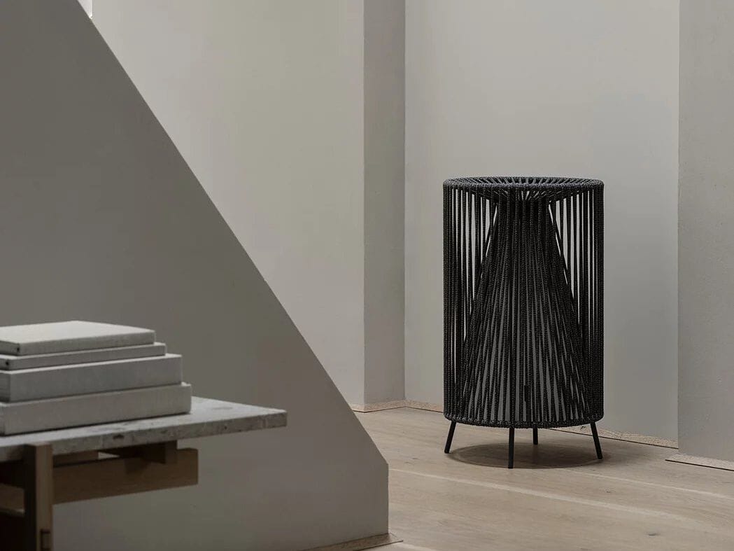 Стальная и веревочная светодиодная напольная лампа blomus Rope ARCH-00130448 - Вид №4