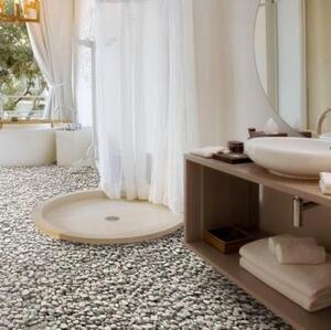 Пробка CorkStyle Fantasy Pebble White (Гладкая) 915х305 мм.