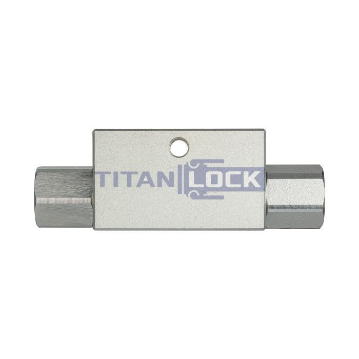 Гидрозамок двусторонний, 1/2", BP/BP, сталь, TLDHL1/2FF TITAN LOCK  - Вид №3