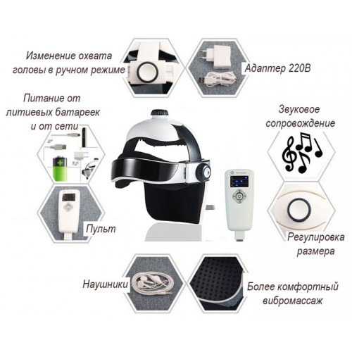 Массажер для головы Hansun FC8516B Массажер головы и глаз NIMBUS FC8516A HANSUN 