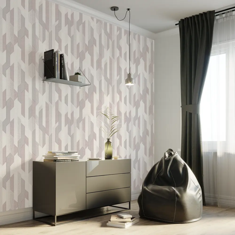 Обои флизелиновые Home Color Tact бежевые 1.06 м HC31137-22 88120873 STLM-2046399 - Вид №3