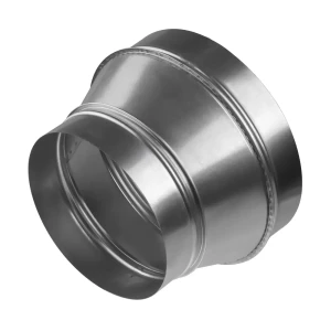 Переходник для круглых воздуховодов Ore ПР400/315 D315/400 мм оцинкованный металл