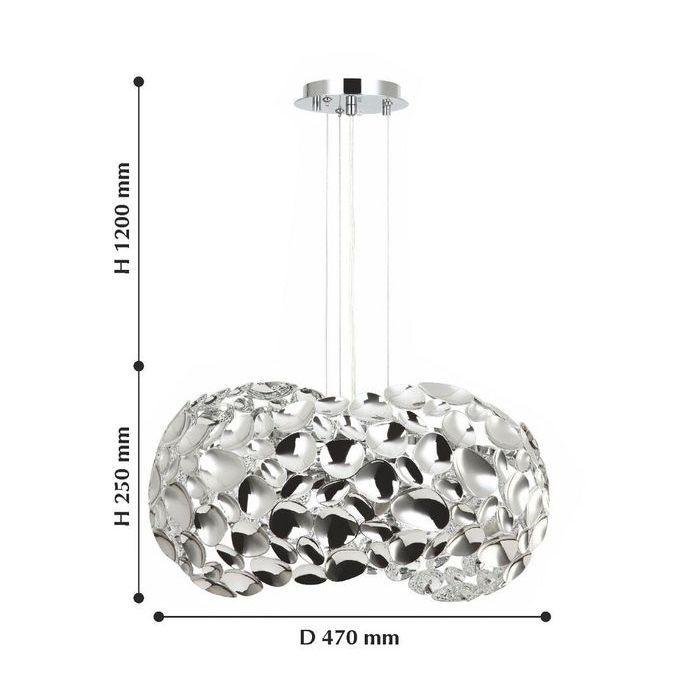 Подвесной светильник Favourite Gittus 2012-3PC FAVOURITE ДИЗАЙНЕРСКИЕ, GITTUS 223146 Хром  - Вид №1