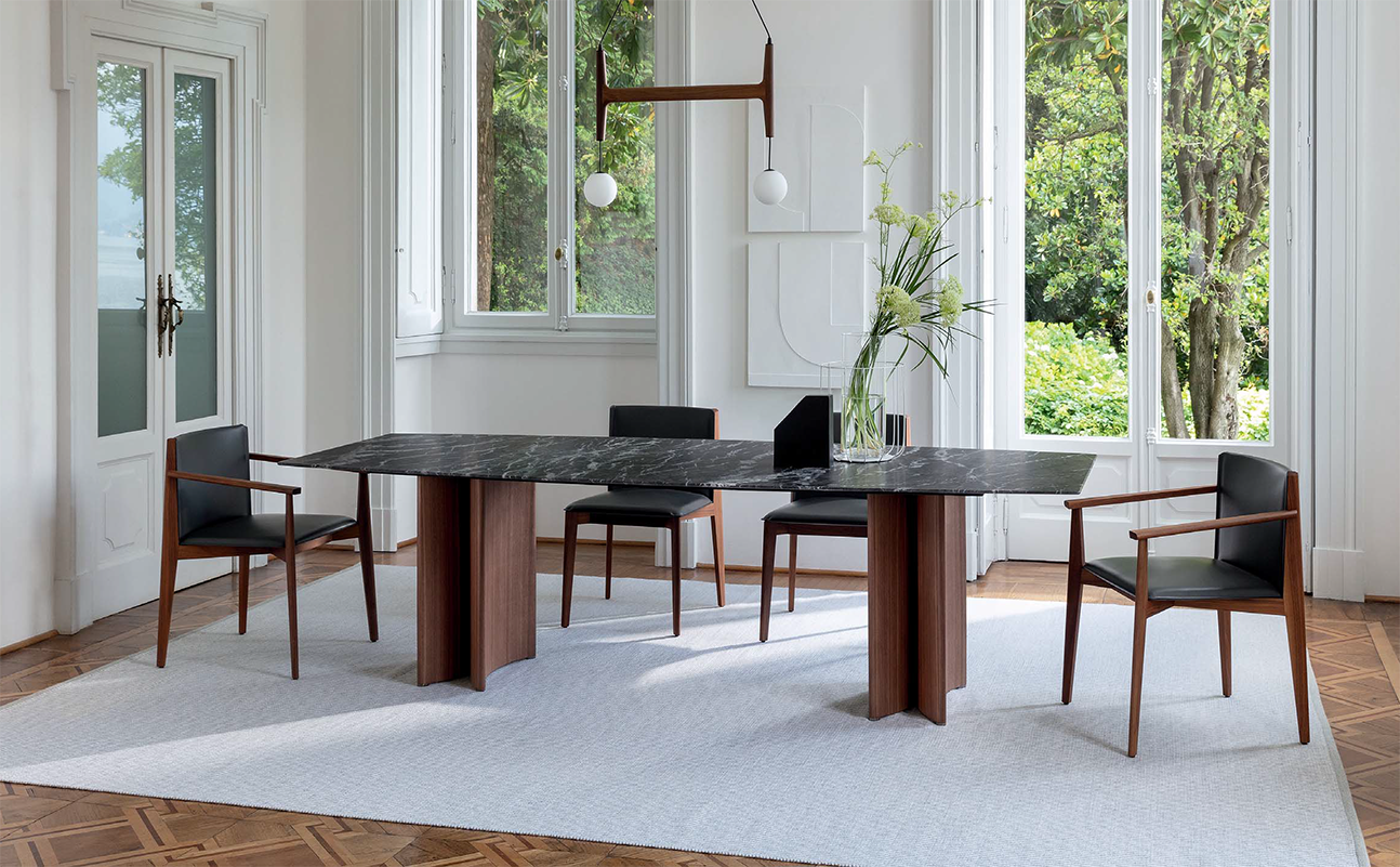 Стол  PORADA ALAN BOTTE 4 gambe C Twenty - Вид №2