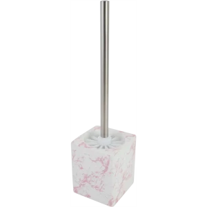 Ершик для унитаза Vidage Marmo Rosa цвет белый