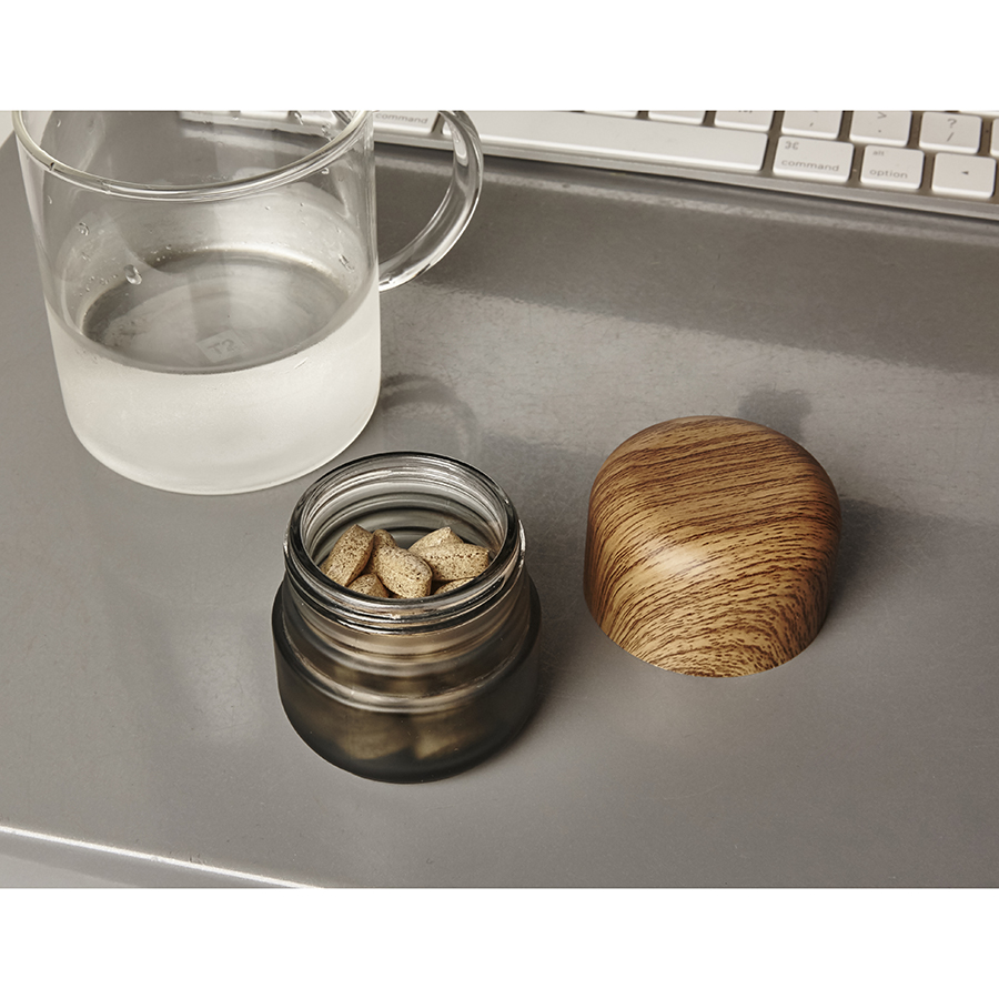 HE08-S Банка childproof stash 50 мл Kikkerland  - Вид №1