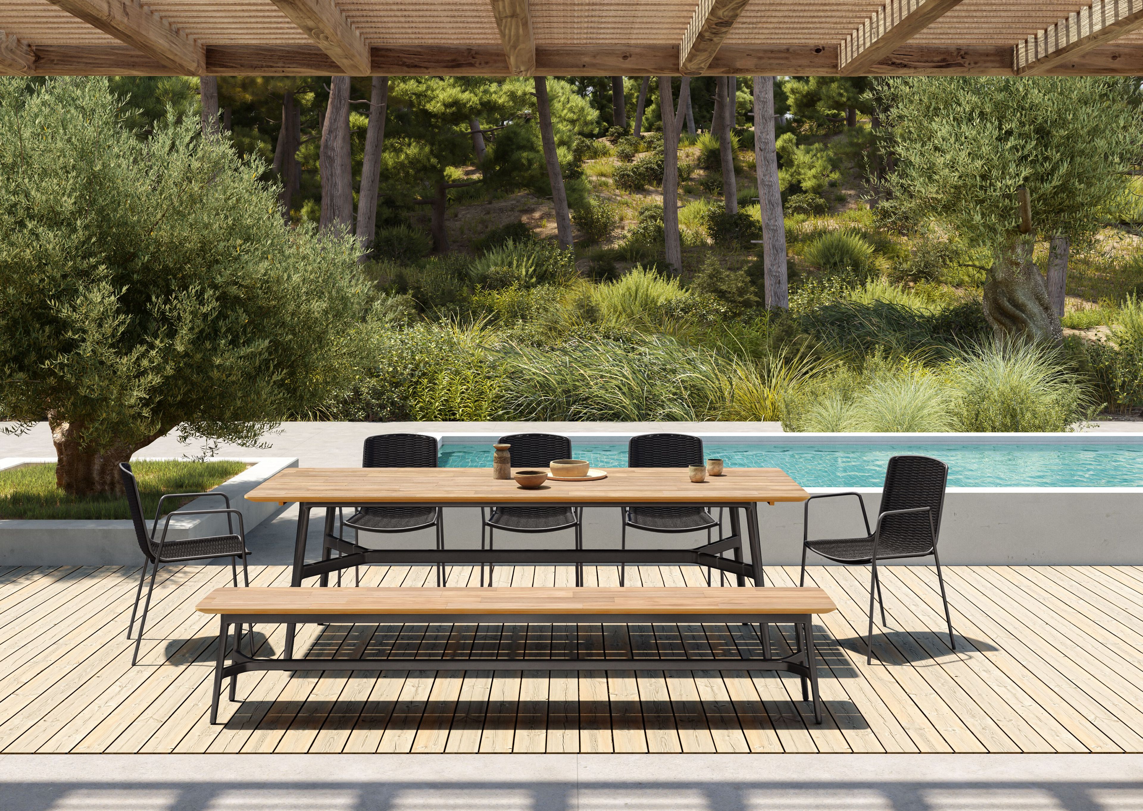 Веревочный садовый стул VINEKO красивая ARCH-00071593 - Вид №1