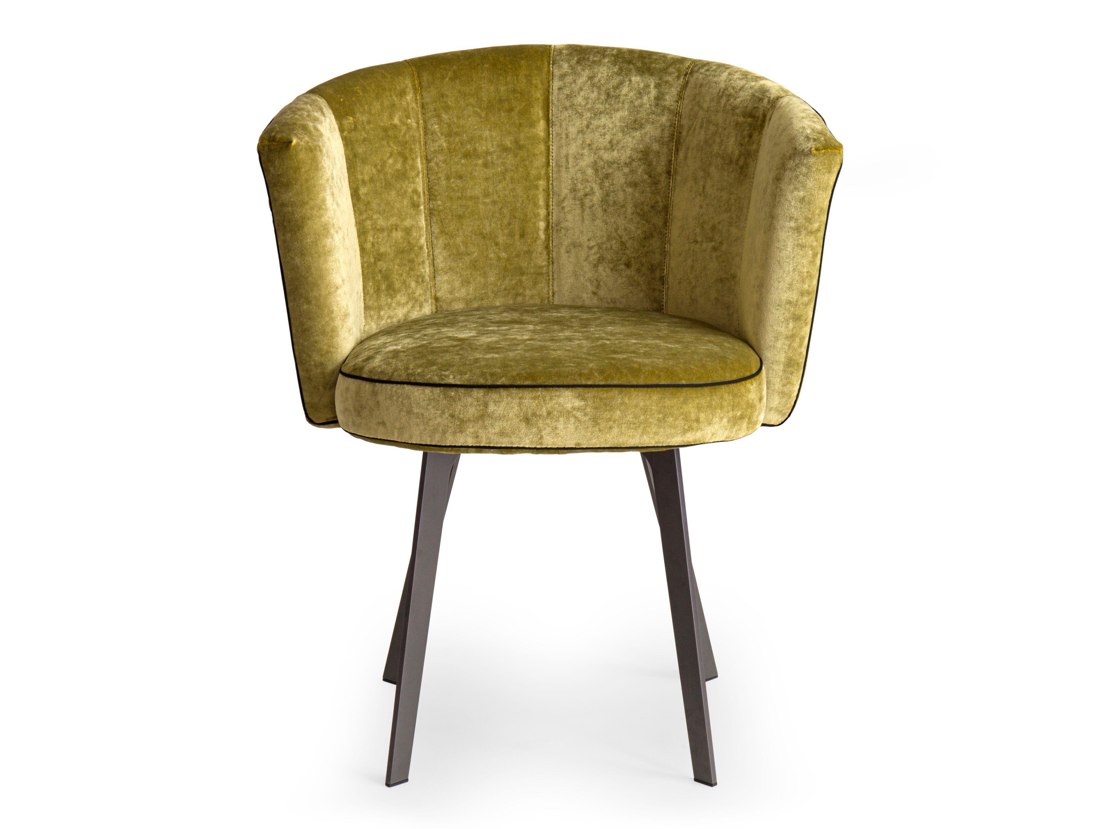 Мягкий стул из ткани Borzalino Diva ARCH-00134292 - Вид №1