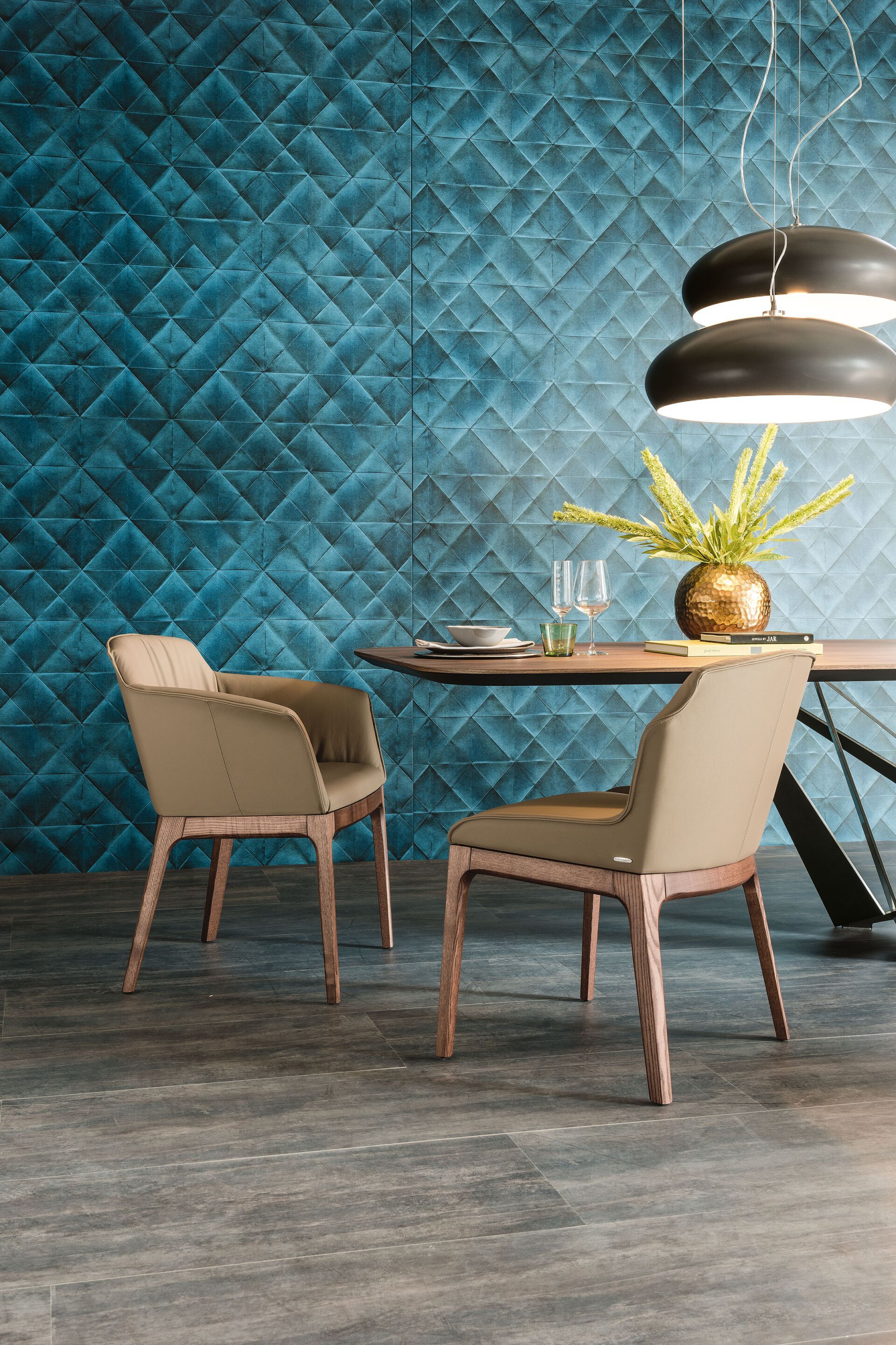 Кожаный мягкий стул Cattelan italia MUSA ARCH-00134699 - Вид №4