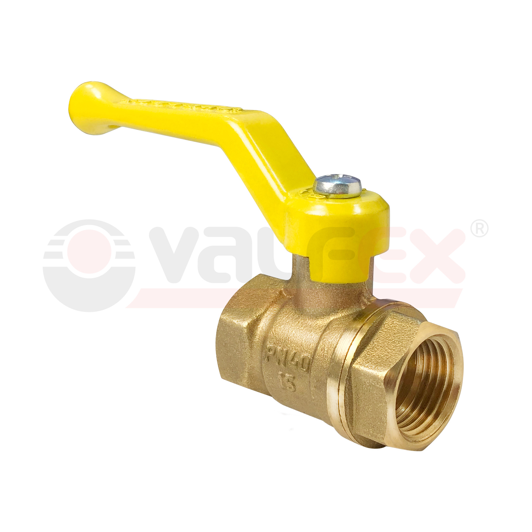 VF.271.LR3.100 Valfex Кран шаровой для газа, ручка-рычаг (внутр.-внутр.)  1" 