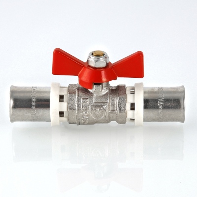 VT.243.N.1616 Кран шаровой с пресс-соединением Valtec 16  - Вид №8