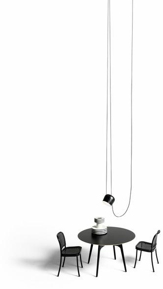 DE PADOVA Круглый стол со столешницей из hpl sun-id-1429346 - Вид №3