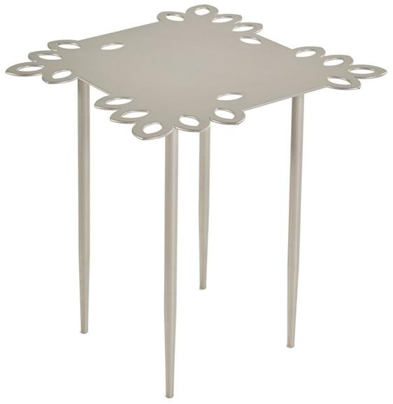 Liu Jo Living Collection Квадратный журнальный столик из крашеного металла Urban fan Flt - Вид №7