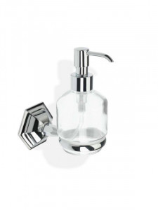 MA30(08) Stil Haus Marte, настенный стеклянный дозатор, цвет хром