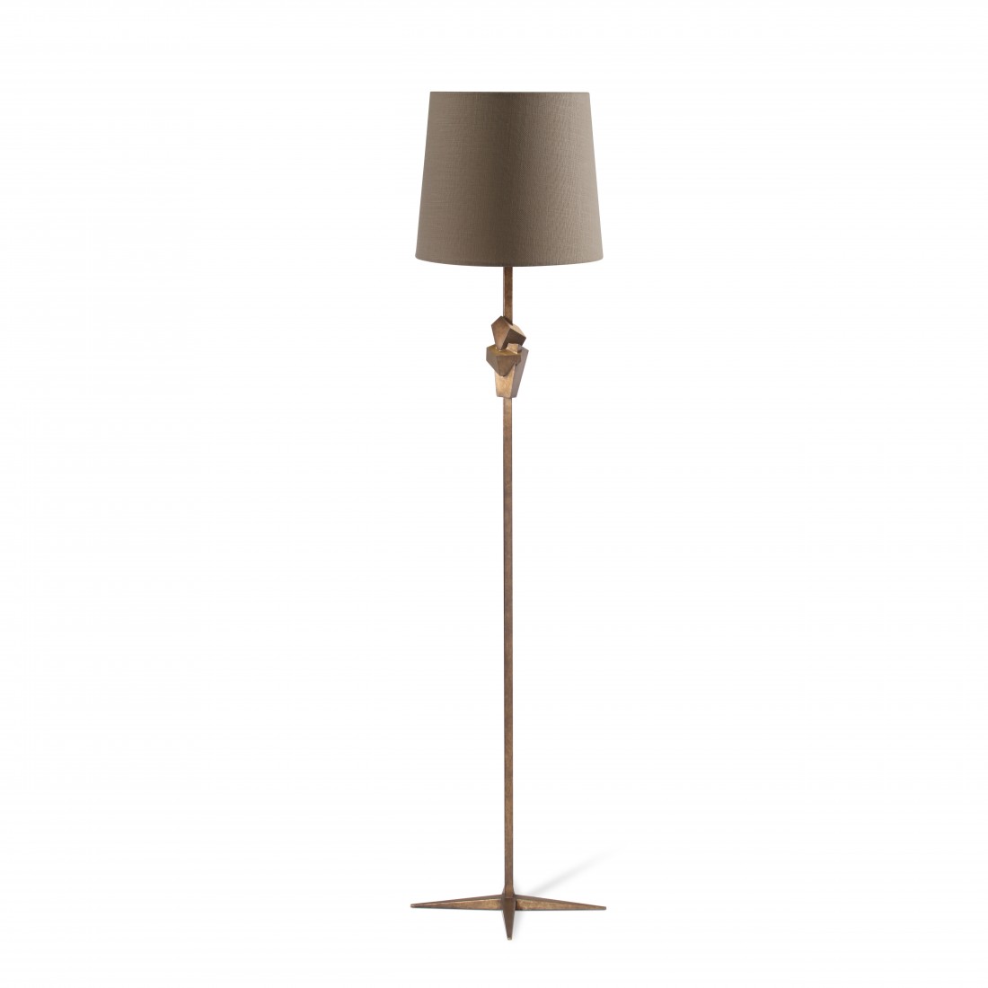 New Bronze with Bright Gold | MFL40 Торшер H: 185 cm W: 45 cm Porta Romana Santreyd New Bronze with Bright Gold ~ MFL40