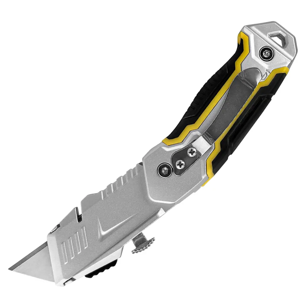 Нож строительный Vertextools 0044-18-29 металлический корпус трапециевидное лезвие 218 мм 89398946 STLM-2163595 