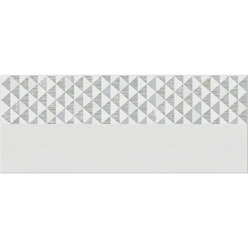 Декор настенный Azori Riviera Dew 20.1x50.5 см матовый 1.3 м² цвет серый 82665631 STLM-2116106