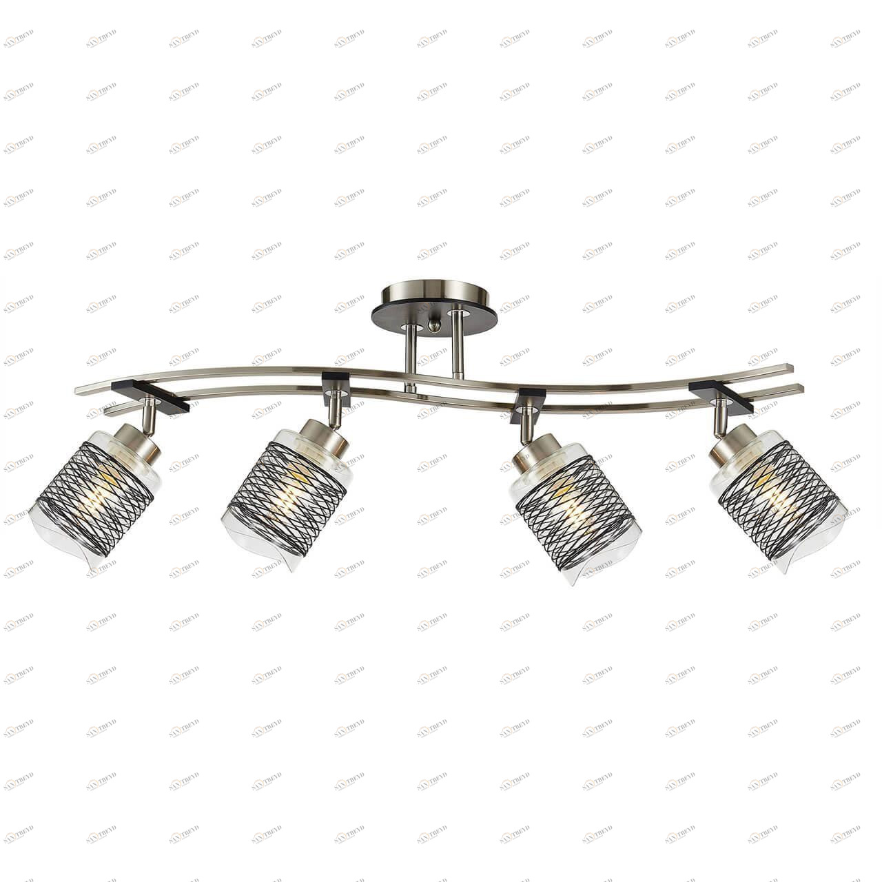 Спот потолочный цвет венге Citilux "Мерида" CL142142 CITILUX МЕРИДА 00-3924562 Коричневый;под дерево 