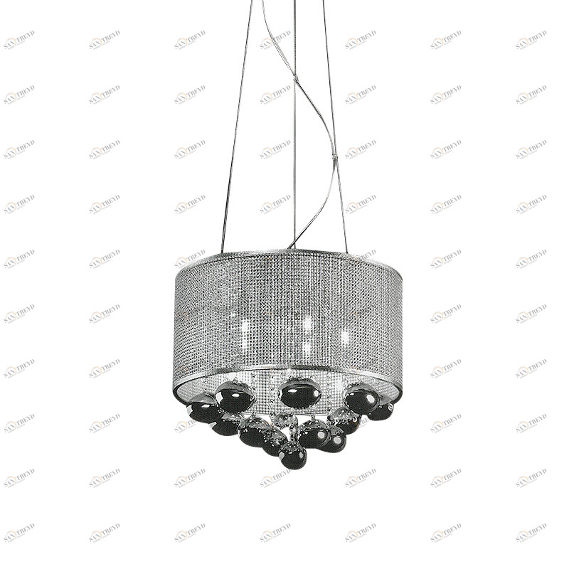Подвесной светильник Andromeda 8 от Delight Collection хром круглый P0173-05C DELIGHT COLLECTION ДИЗАЙНЕРСКИЕ 243617 Хром 