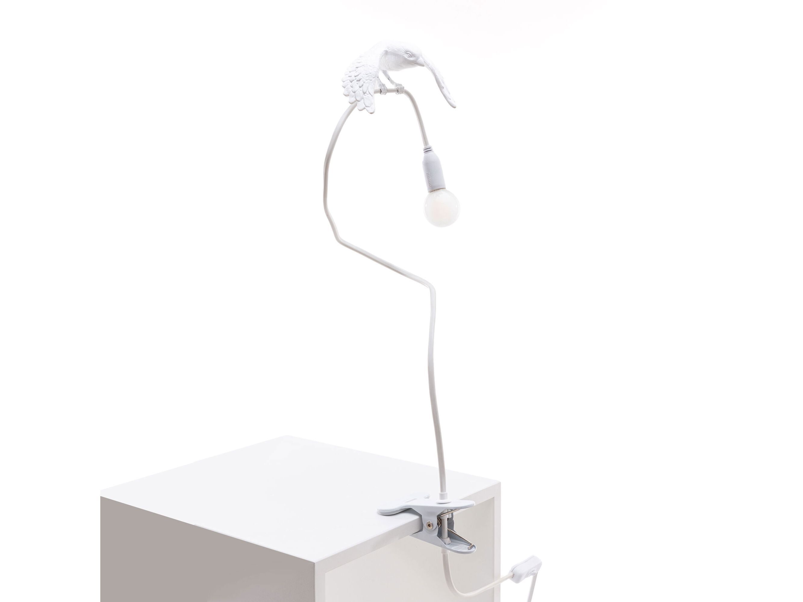 Светодиодная настольная лампа из смолы Seletti Sparrow Lamp ARCH-00048890 - Вид №1