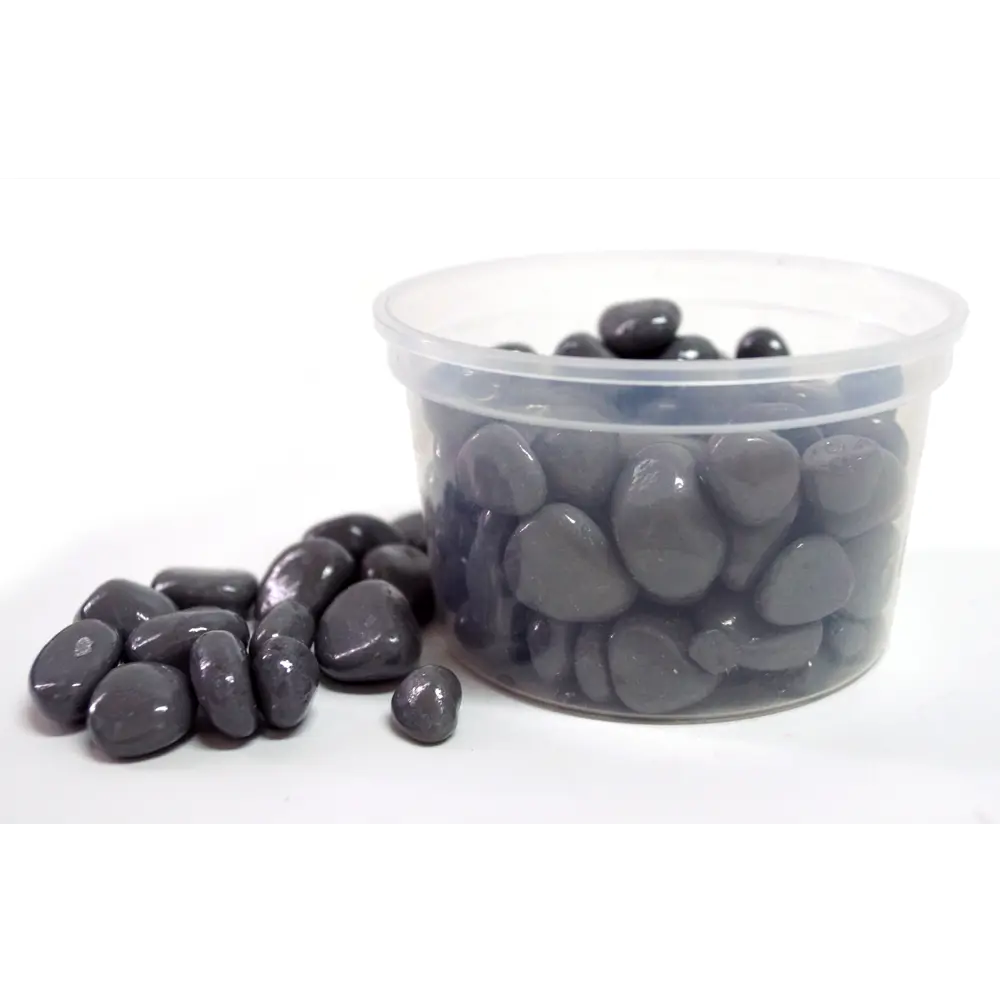 Santreyd Декоративная галька серого цвета для аквариумов и интерьера 85260691 STLM-0060495