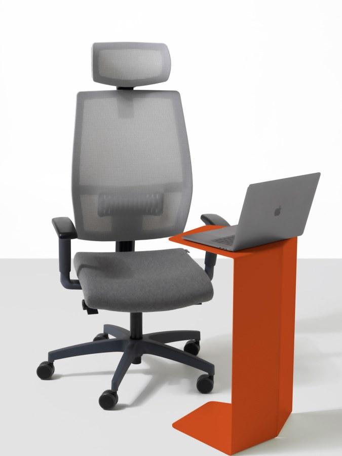 Diemme Офисный стул из 5-спицевой сетки с подголовником Lead sun-id-1470055 - Вид №3