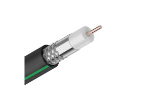 16312558 Коаксиальный кабель RG-6SAT-Optima высокого качества черный MP RG6SAT-Optima-CADBMP CADENA