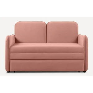 91892940 Диван Divan.ru Кейсес 135x87x78 см ткань цвет розовый STLM-1415950
