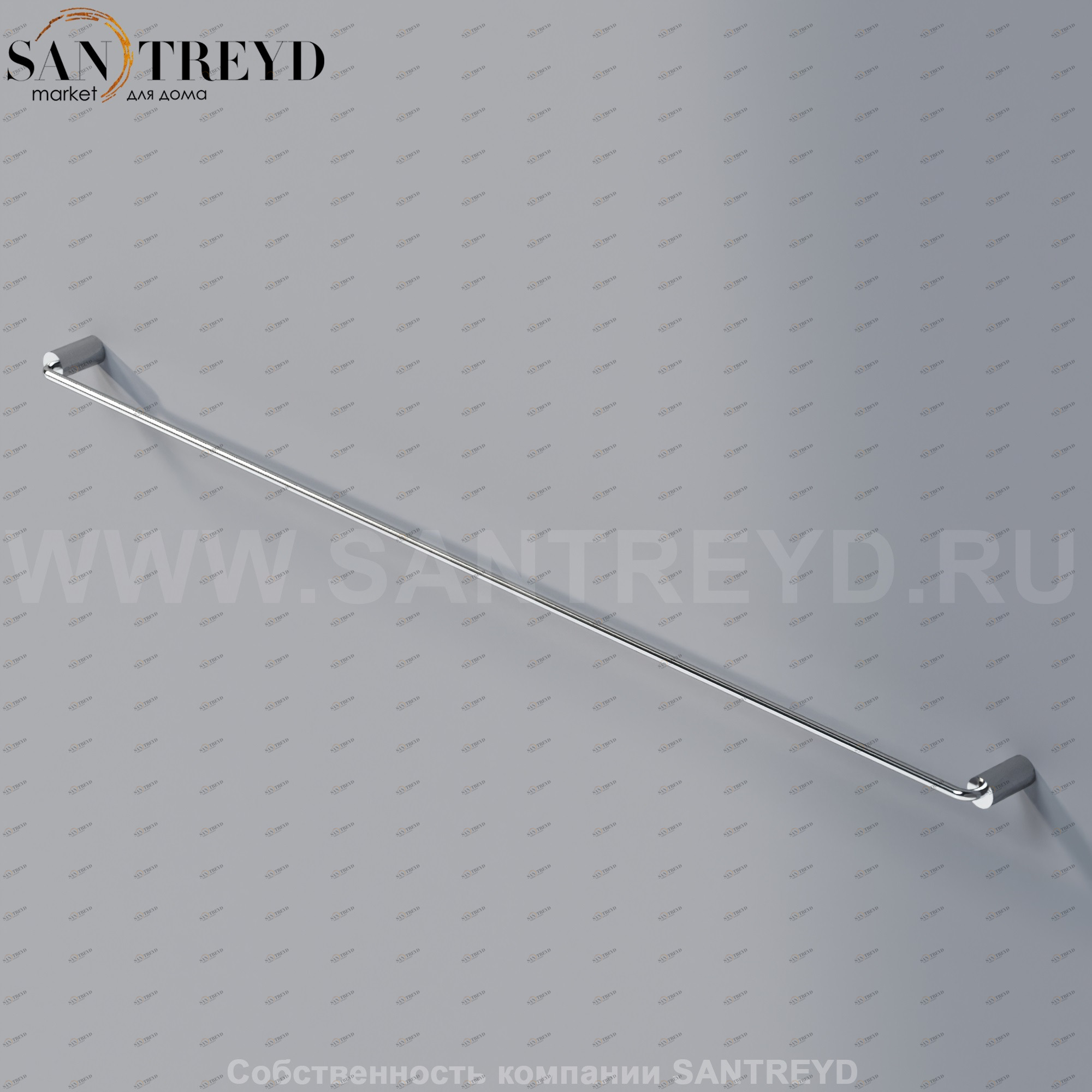 Agape BUCATINI Полотенцедержатель 60 см хромированный ABUC0167