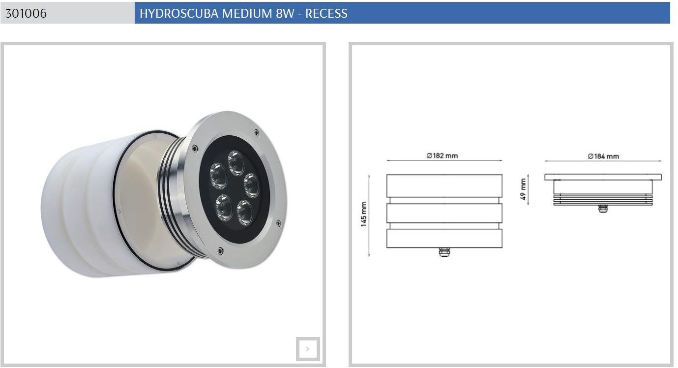 PUK Светодиодная иммерсионная лампа из нержавеющей стали sun-id-1402853 - Вид №21