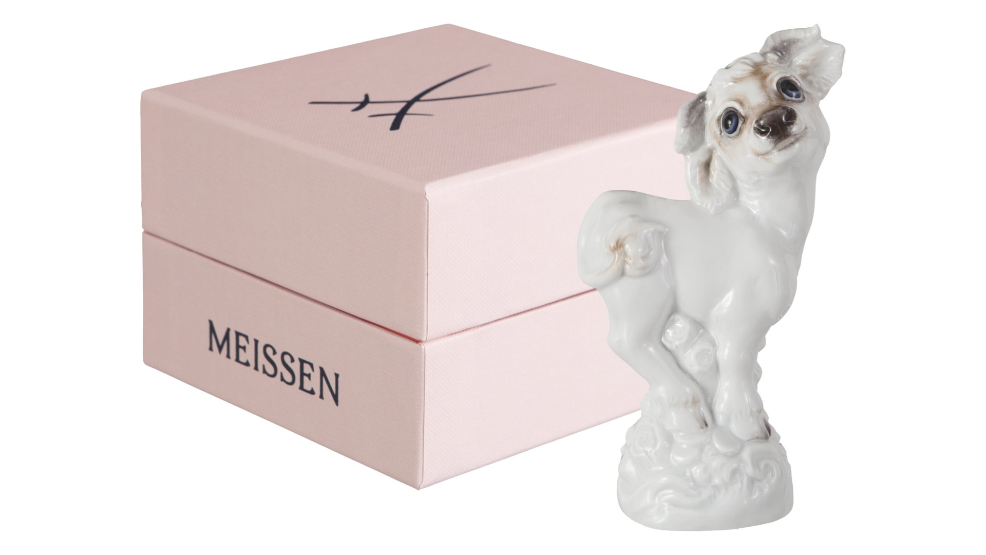 10662468 Meissen Фигурка Meissen "Бычок. Знаки зодиака", 13см, п/к Фарфор  - Вид №2