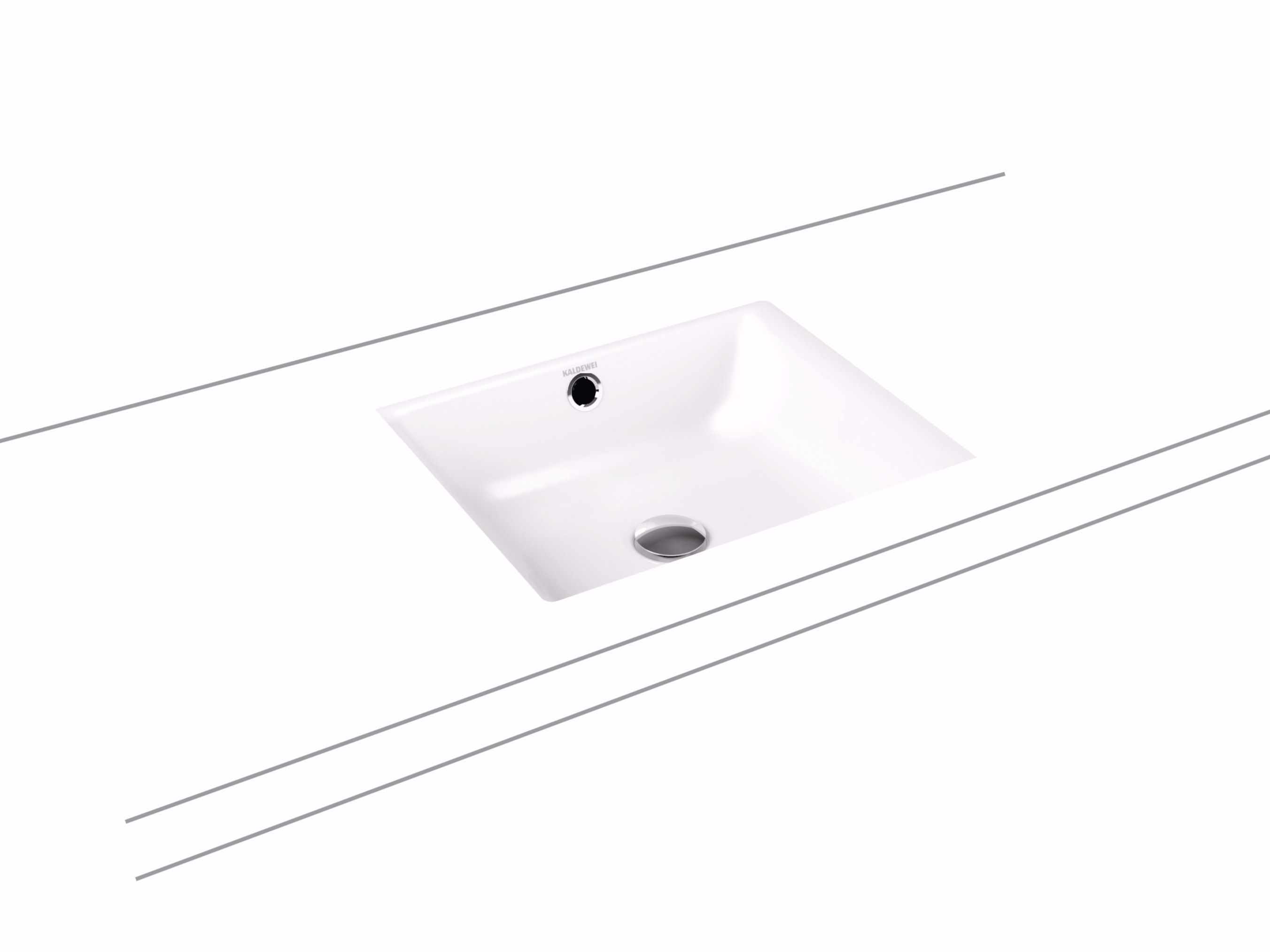 Встраиваемый умывальник из эмалированной стали KALDEWEI чистый ARCH-00137489 - Вид №2
