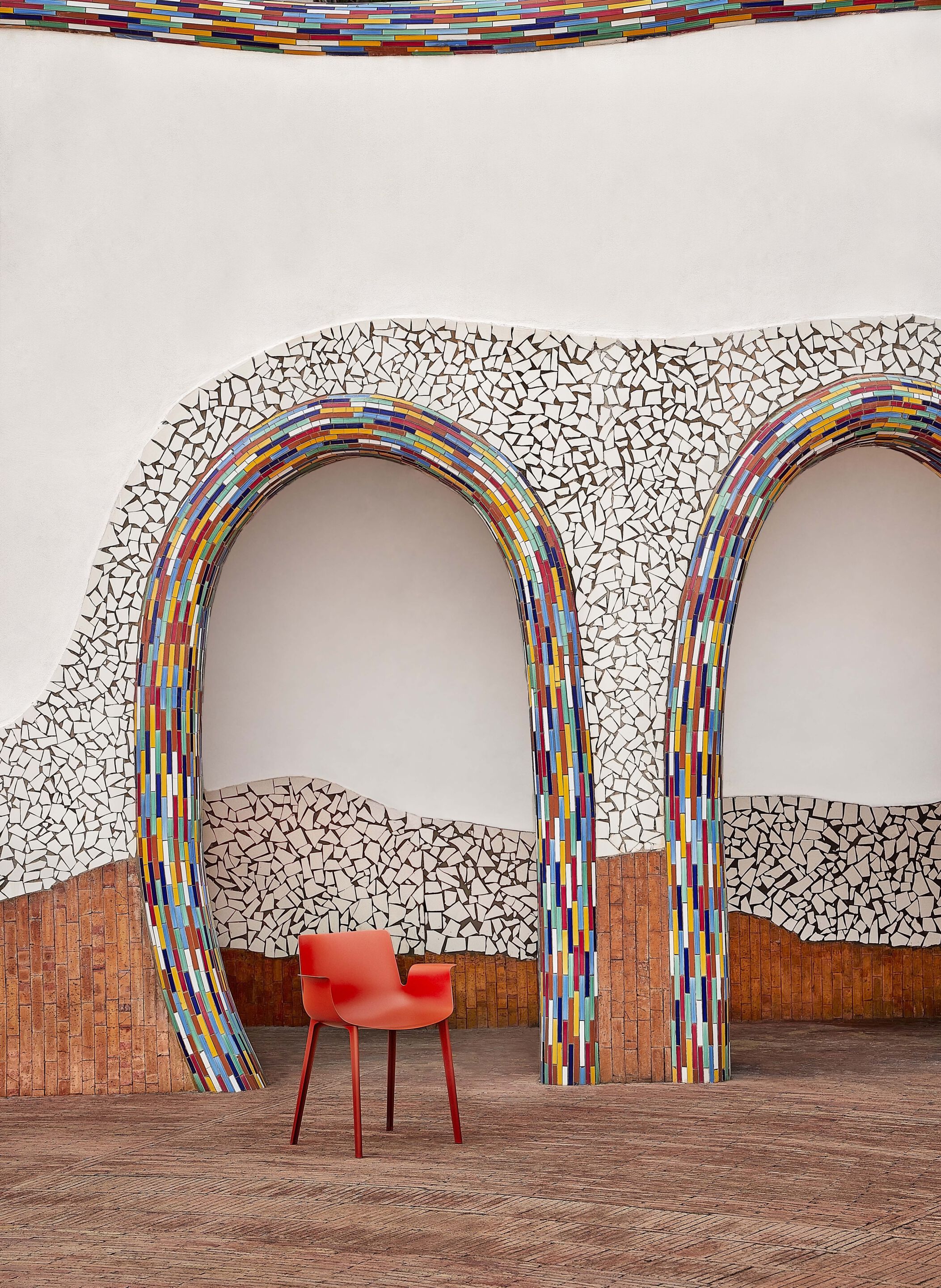 Полимерное кресло с подлокотниками Kartell PIUMA ARCH-00063016 - Вид №10