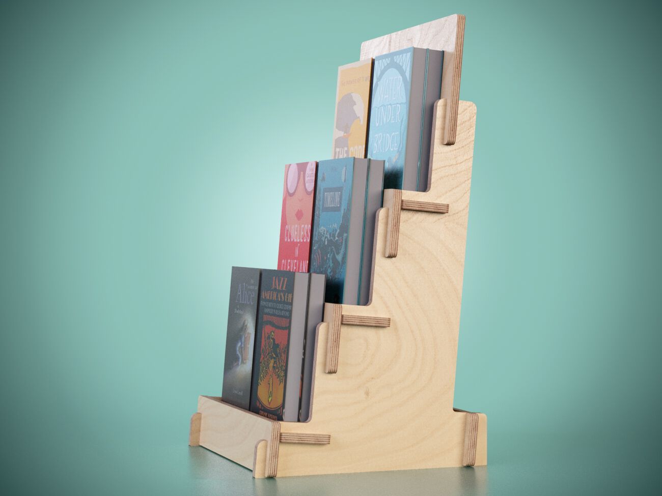 Деревянная стойка дисплея Esposit экспоненты ARCH-00037999 - Вид №4