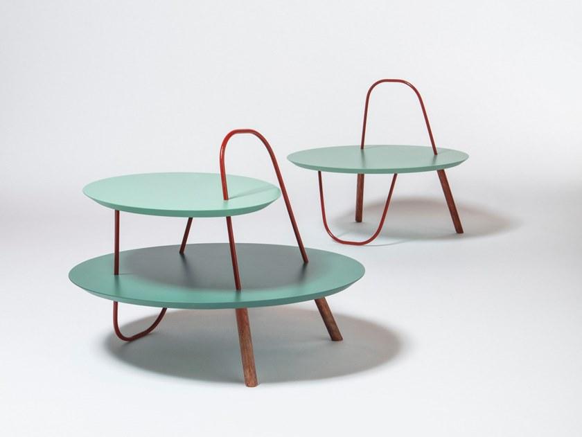 Medulum Круглый деревянный журнальный столик Orbit sun-id-1436375 - Вид №1