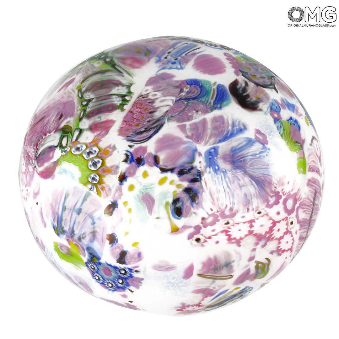 3945 ORIGINALMURANOGLASS Настольная лампа Розовый Камень из муранского стекла - OMG 16 см  - Вид №1