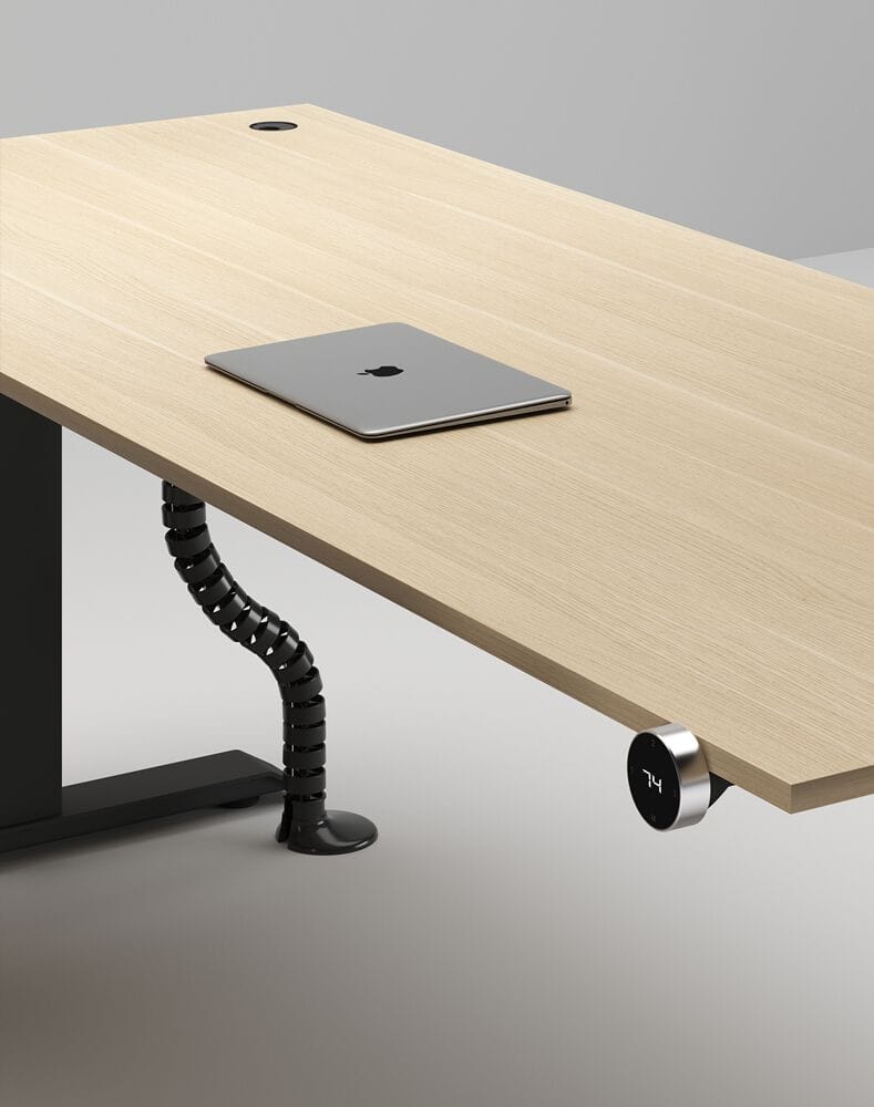 Деревянный регулируемый по высоте угловой стол с системой люверсов WORKSPACE MAX TRIPLE MOTOR ARCH-00114643 - Вид №27