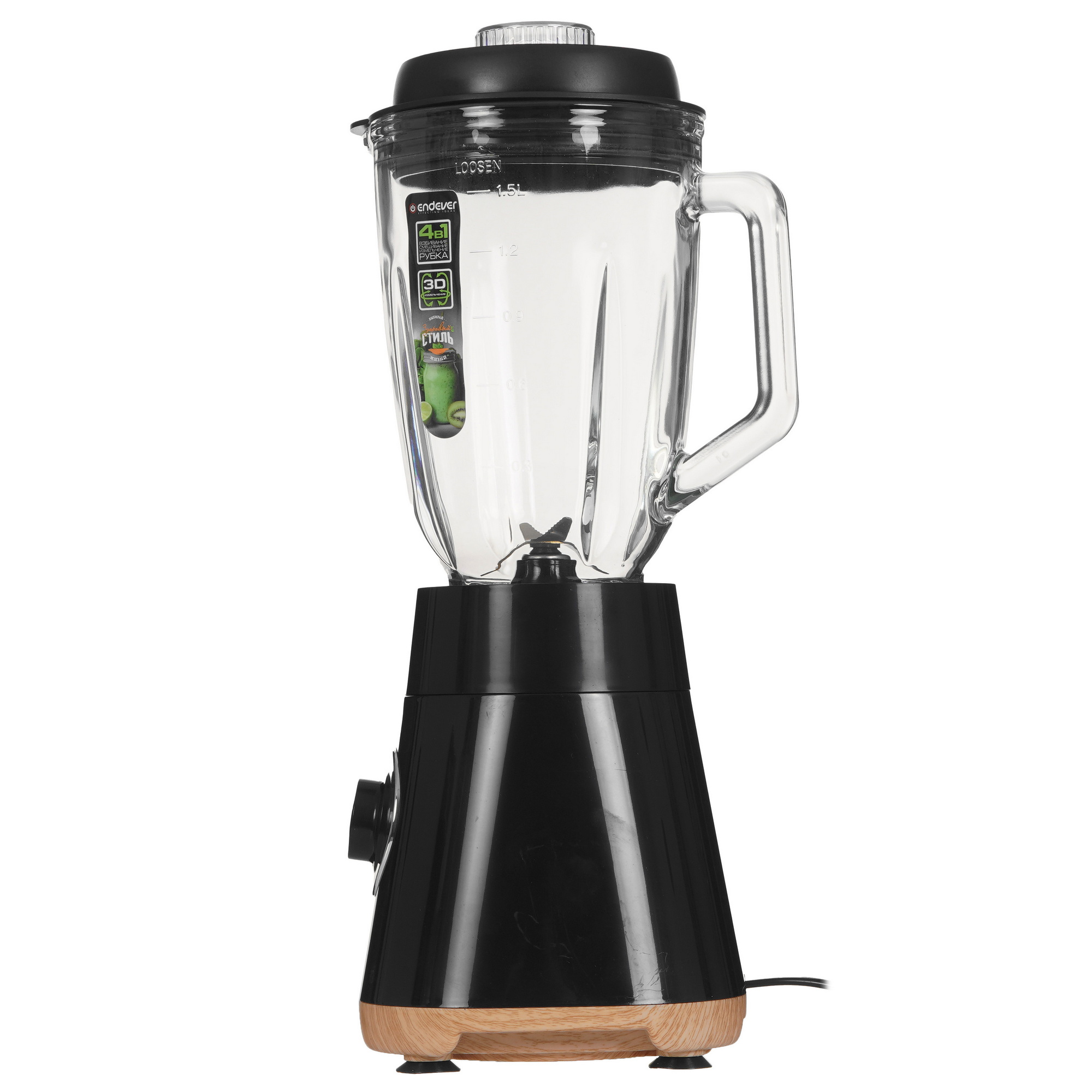 9231019 Блендер стационарный Endever SIGMA-207 черный STDN-0104569 - Вид №2