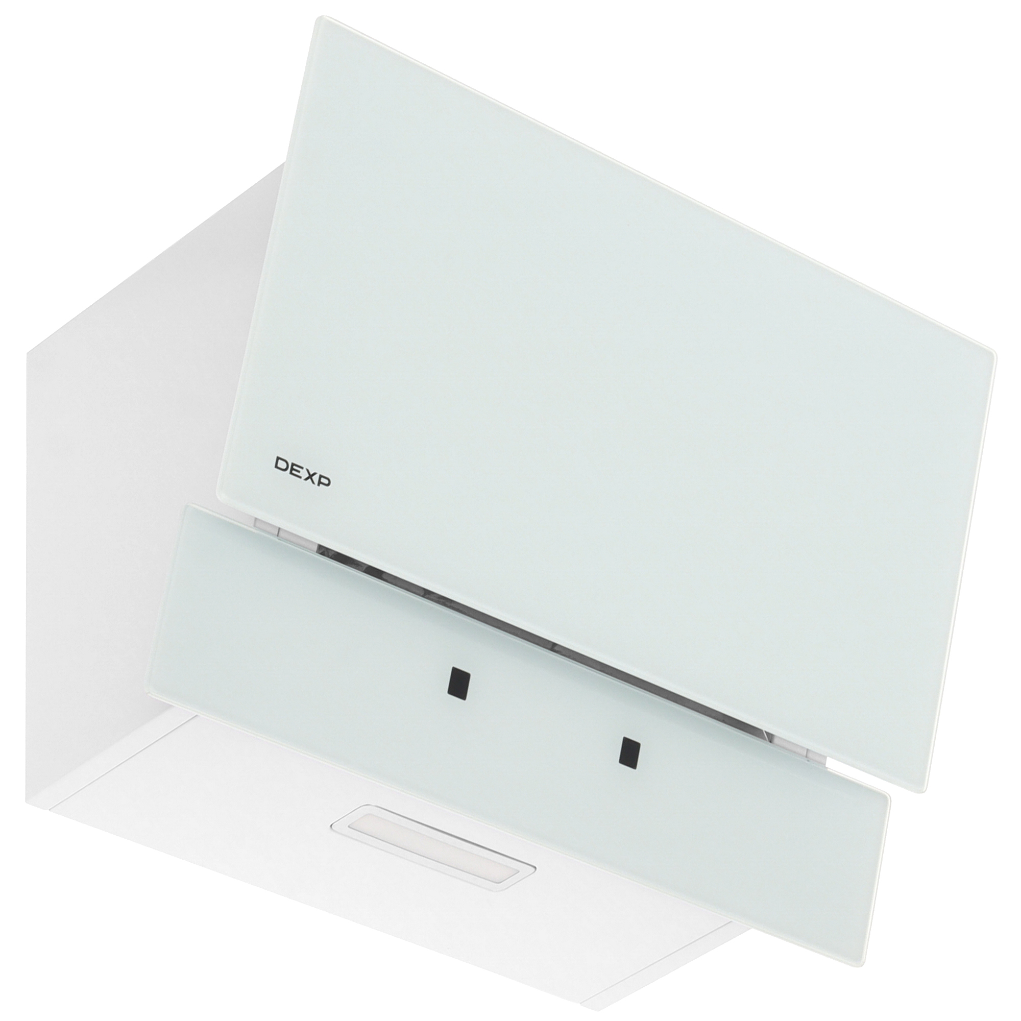 9160550 Вытяжка наклонная DEXP CH50-SVF белый/белый STDN-0105196